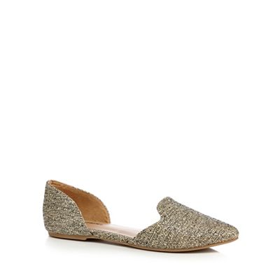 Call It Spring Beige 'Loane' textured slip on shoes